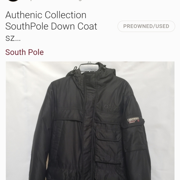SouthPole Cover Coat - Picture 5 of 6